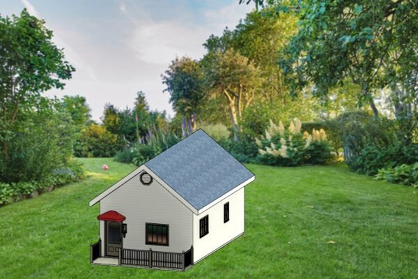 Compact and Functional Home Design 27.5' x 17' – Ideal for DIY Builders & Contractors