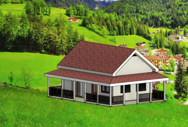 Cozy & Efficient 27' x 18' Small House Design – Engineer Approved Blueprint